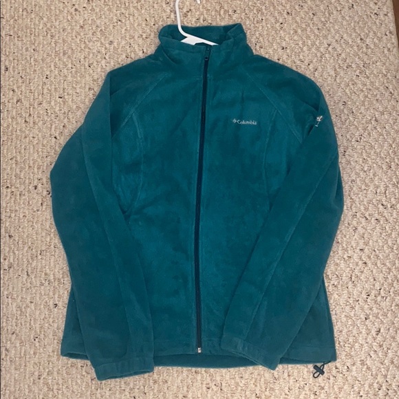 Columbia Jackets & Blazers - Columbia Women’s Emerald Green Fleece Jacket
